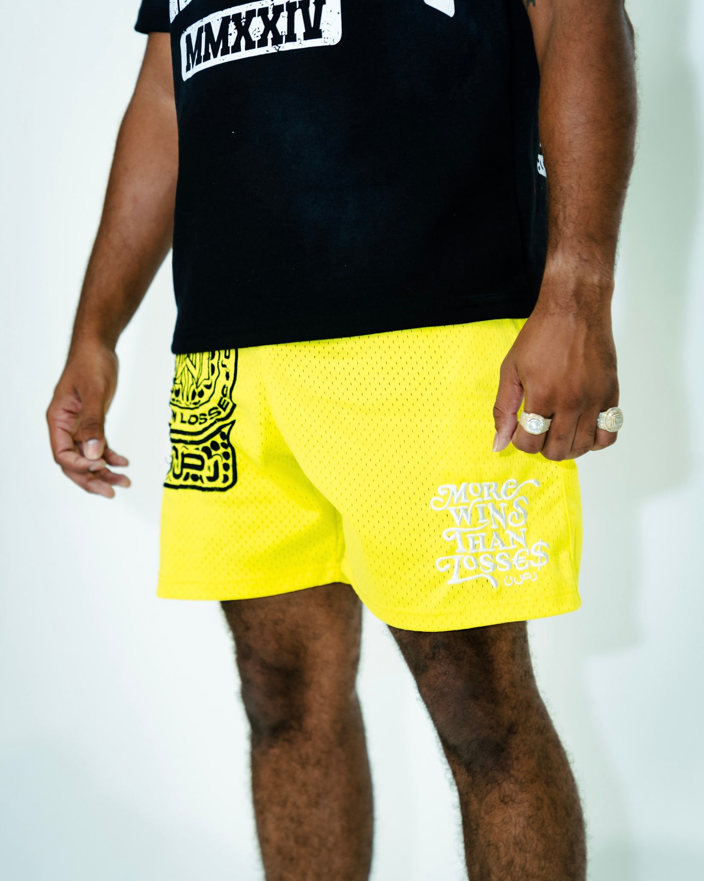 More Wins Mesh Shorts